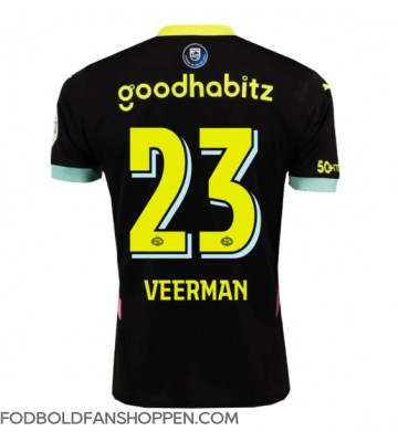 PSV Eindhoven Joey Veerman #23 Udebanetrøje 2024-25 Kortærmet